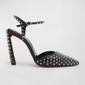 Christian Louboutin CONDORA RIVIERA SPIKES 100 Studded Pumps Heels Shoes